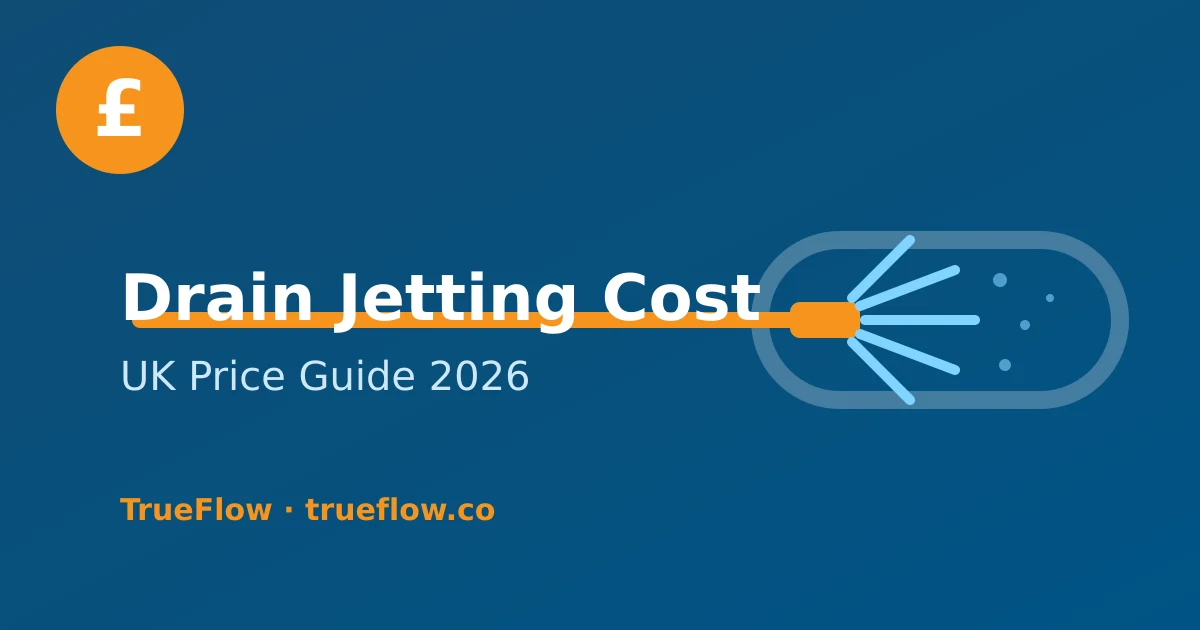 How Much Does Drain Jetting Cost in 2026? UK Price Guide